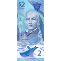 (402) ** PNew  (PN80) Barbados - 2 Dollars Year 2022
